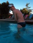 Rear is in the cold water (best)