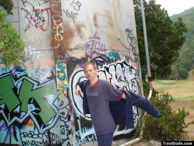 Wearing Tommy Hilfiger workout sweats (check out the uncensored site for more photos)