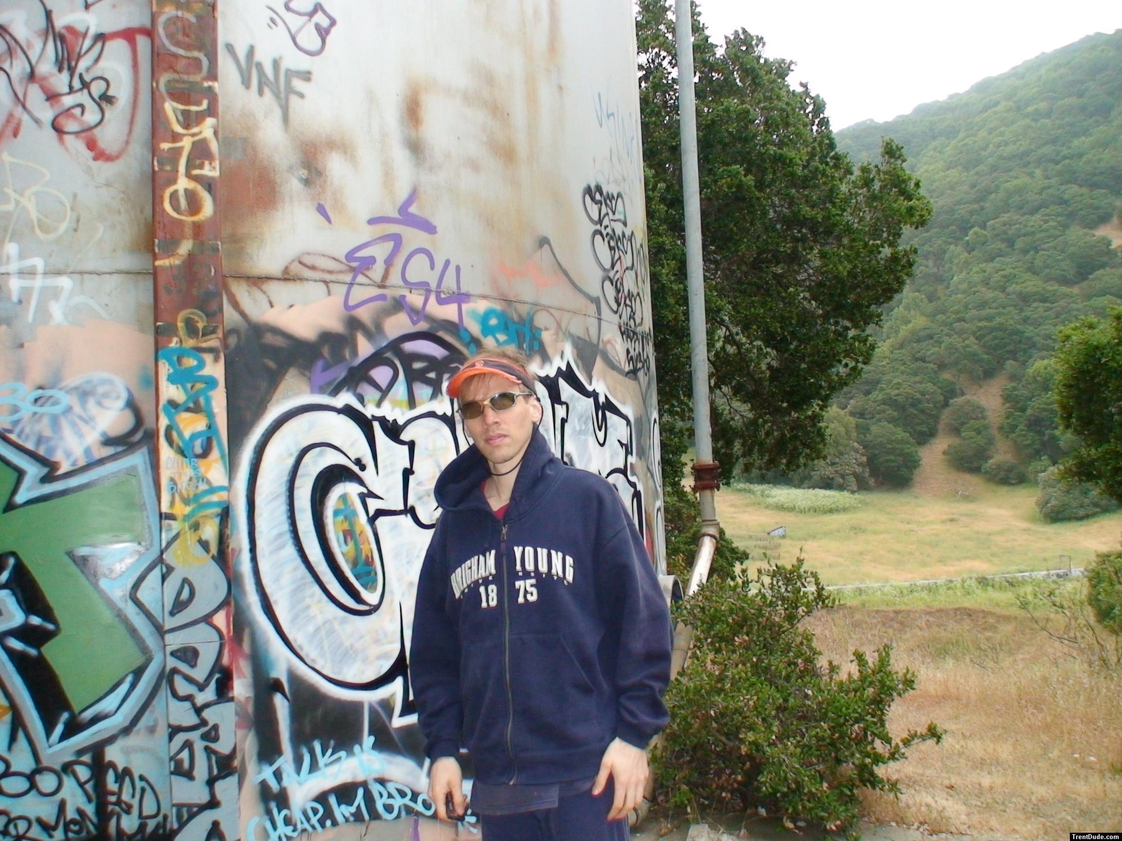 Dude in Brigham Young 1875 hoodie