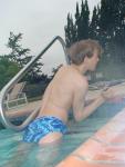 Slipped getting out of the pool - ouch!