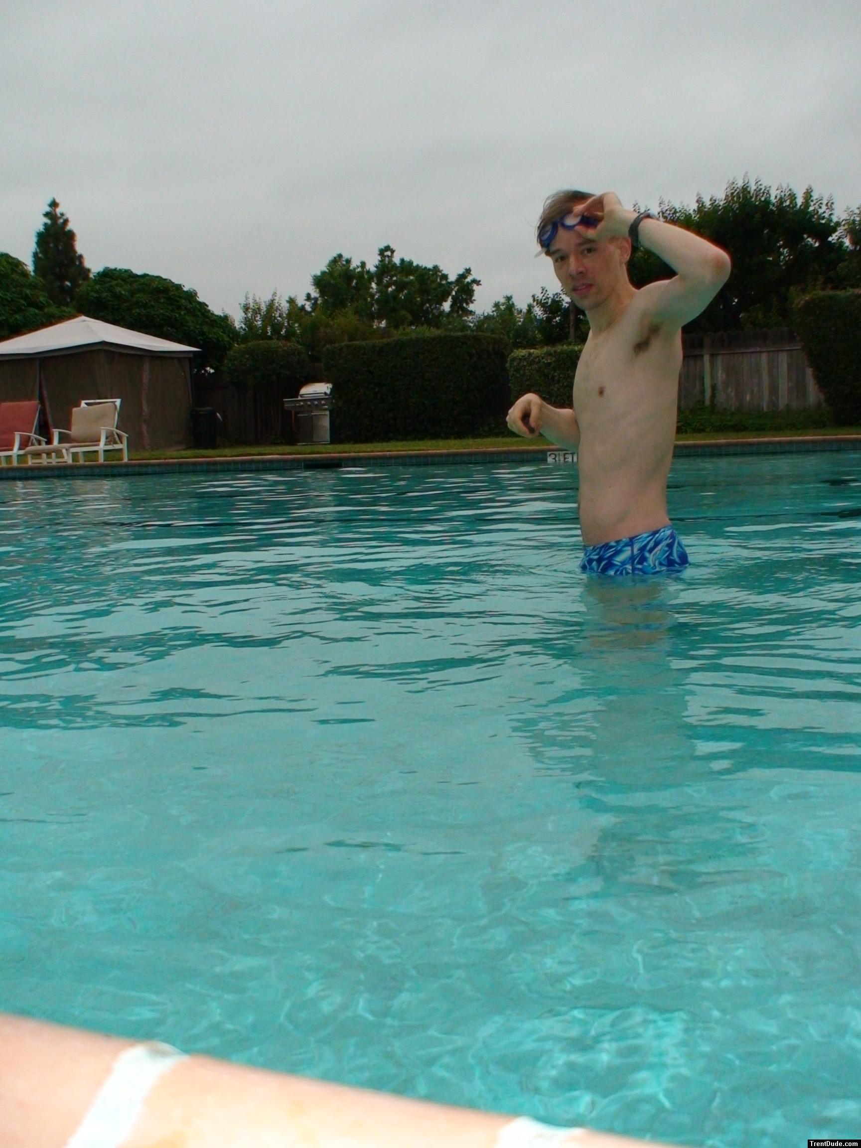 Testing out a new Speedo