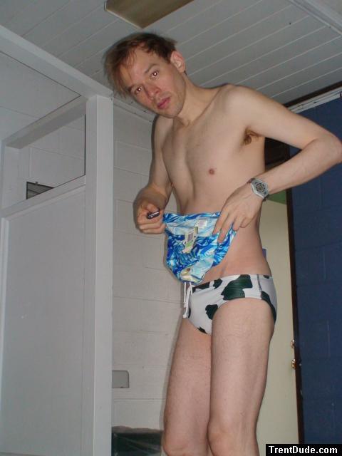 Polkadot speedo, and new blue splash Speedo