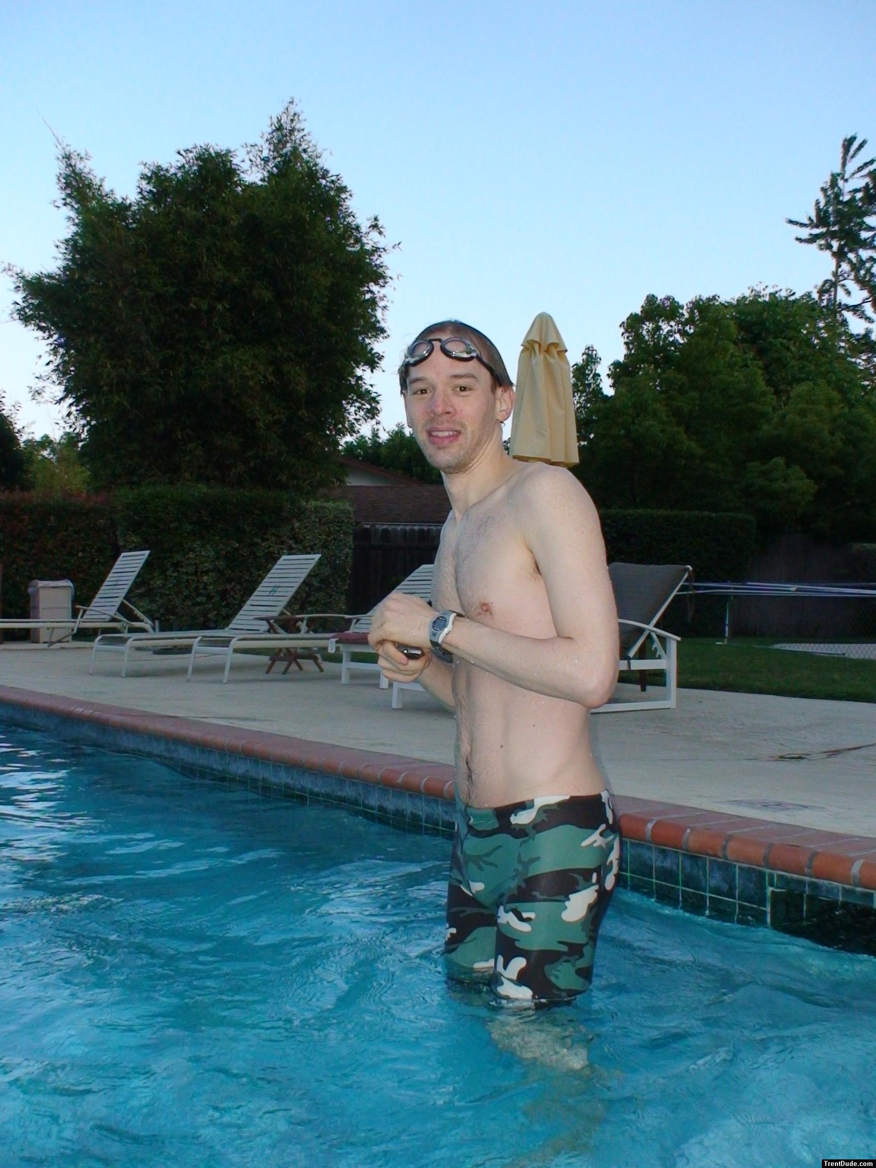 ClubSwim Camoflauge swim jammer from swimoutlet.com