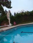 The first thing to do with a new swimsuit - Dive in and swim 25 yards (Ami Sanzuri green mood swimsuit) (best)