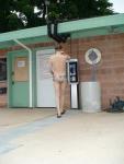 Gotta make a quick phone call (rear)