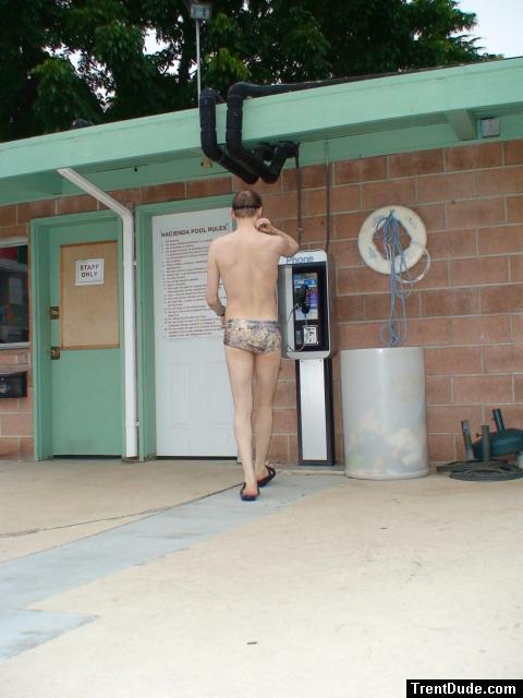 Gotta make a quick phone call (rear)
