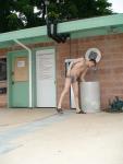 Probably no more designer swimwear in the lost and found.