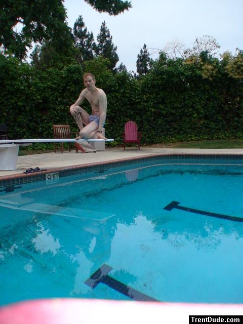 Suspended over 9 foot water