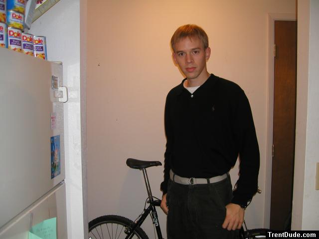 Trent in a black shirt