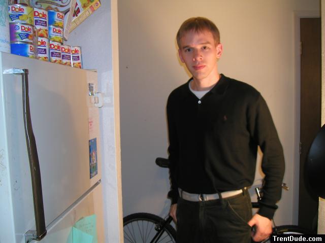 Trent in a black shirt