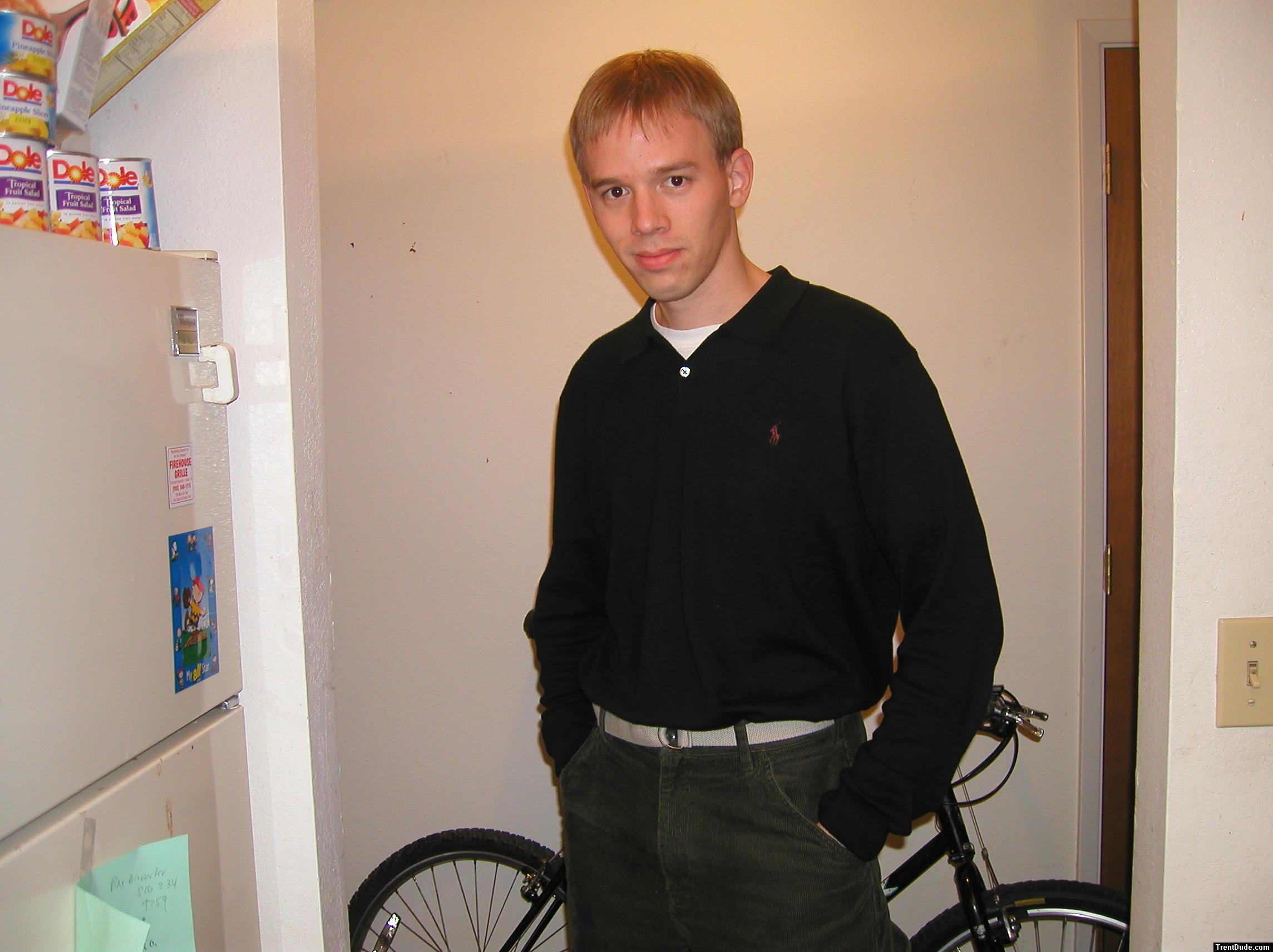 Trent in a black shirt