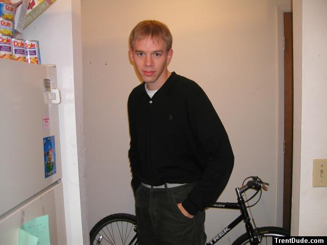 Trent in a black shirt