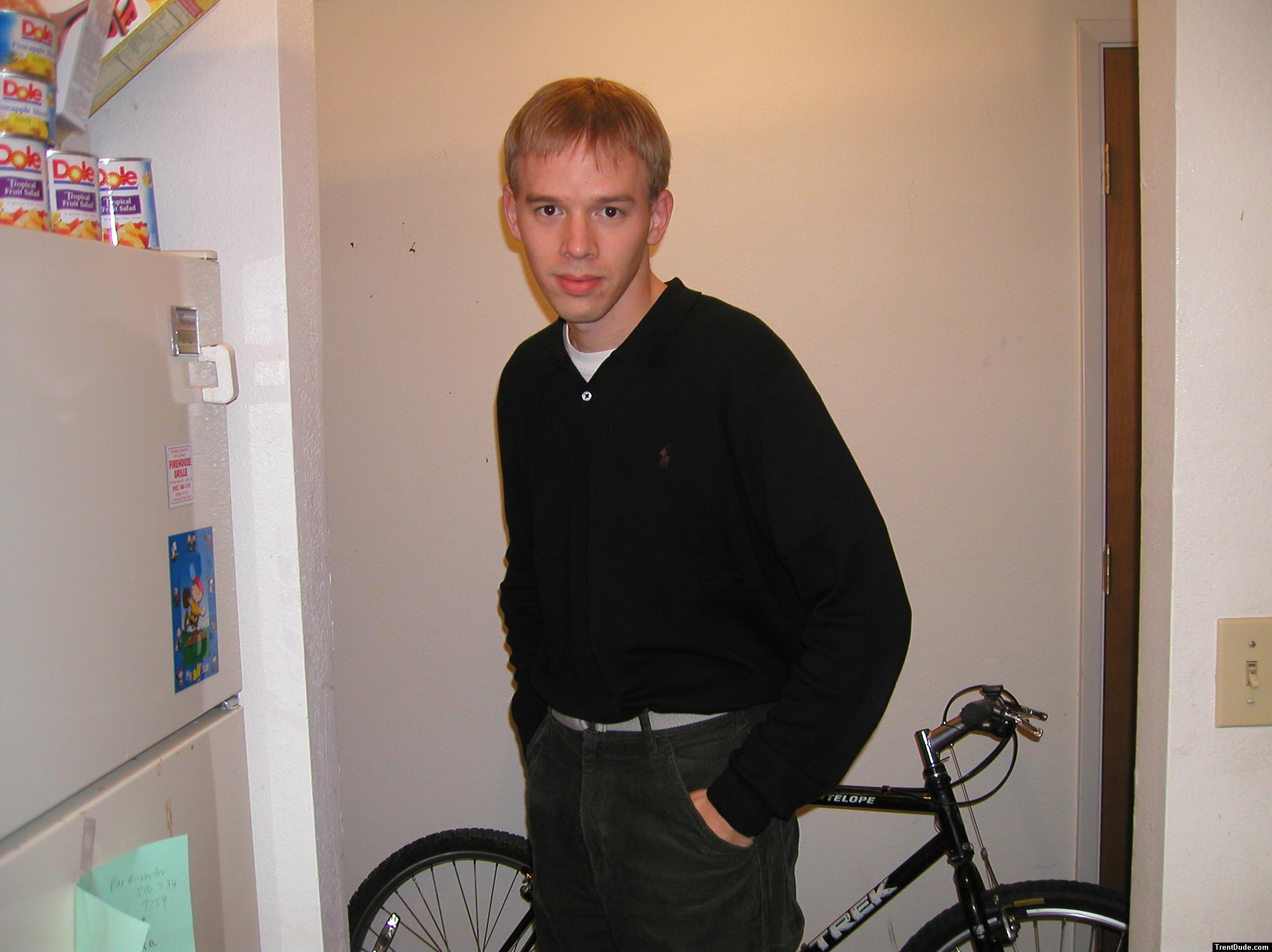 Trent in a black shirt