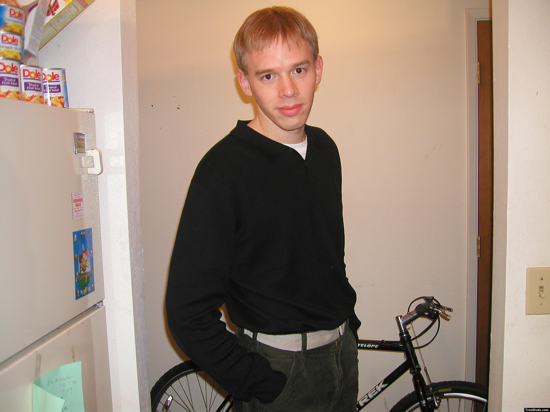 Trent in a black shirt