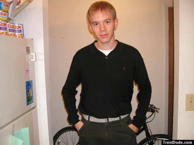 Trent in a black shirt