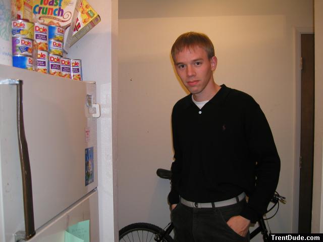 Trent in a black shirt