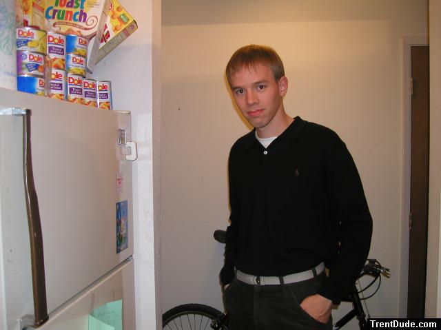 Trent in a black shirt