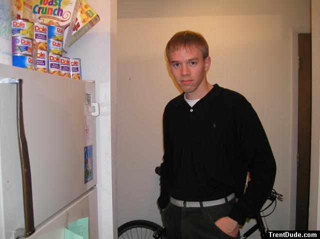 Trent in a black shirt