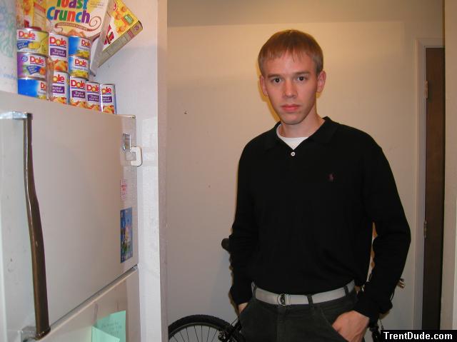 Trent in a black shirt