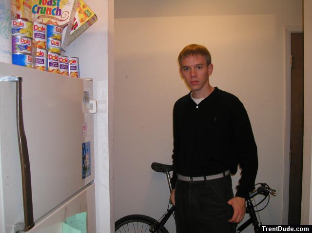 Trent in a black shirt!