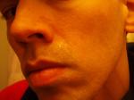a bit of sweat