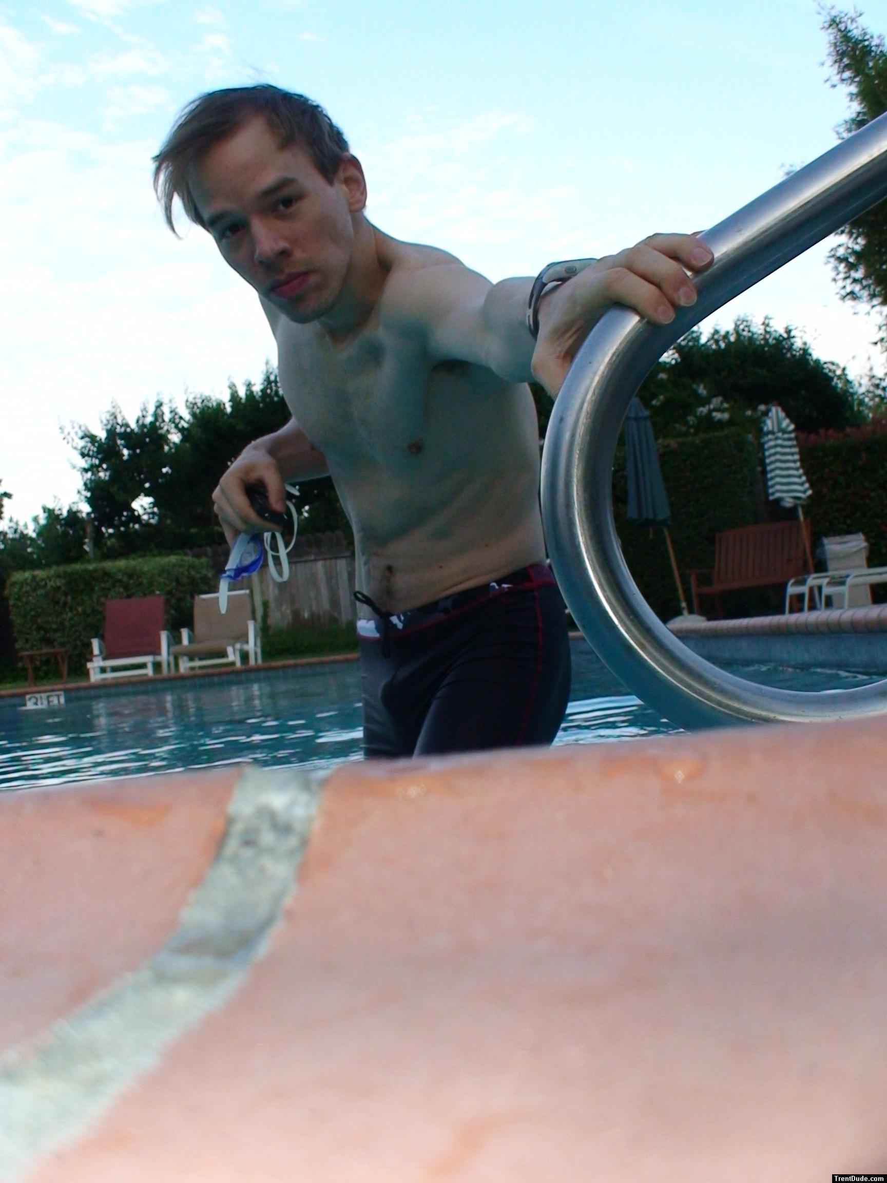 Nike Swim Aquaburst Jammer - Varsity Red - 34