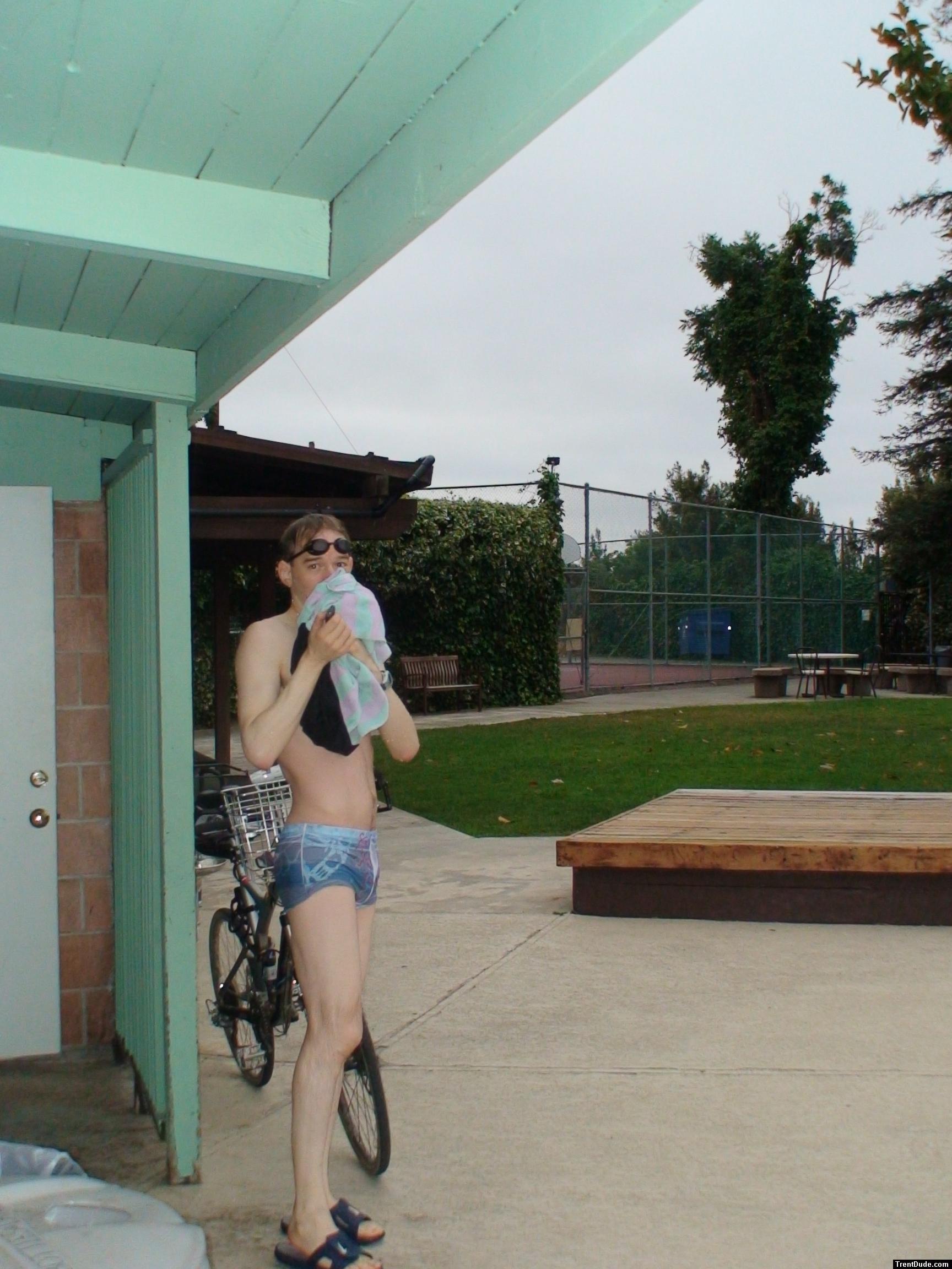 Ibiza Swim brief from Ami Sanzui.com (drying off after a swim) (best)