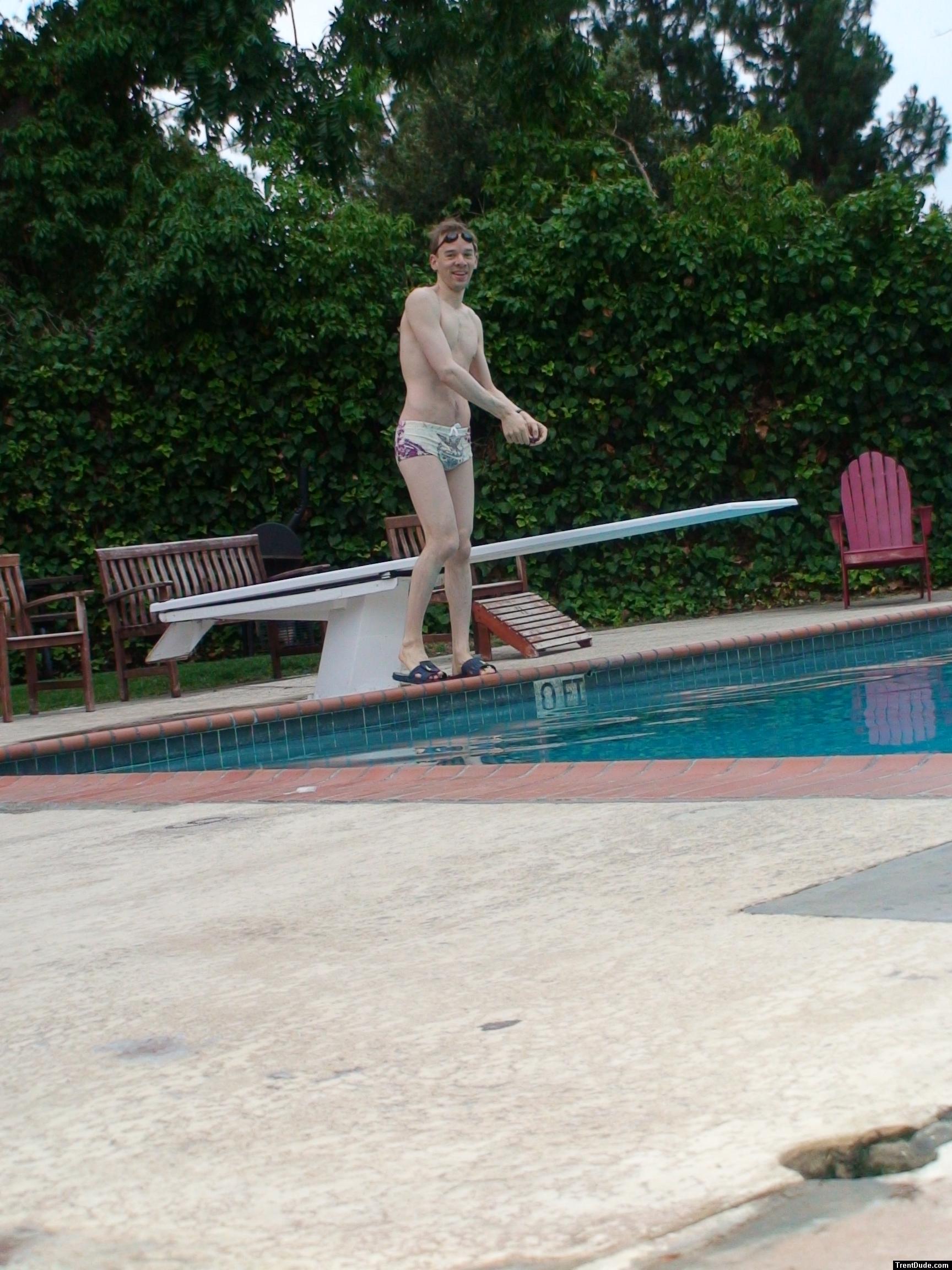 happy to dive in wearing a Mexicano swim brief from Ami Sanzuri.com