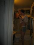 Grey boxer briefs