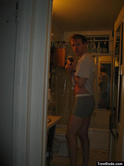 Grey boxer briefs