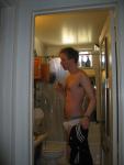 Chest hair and Jockey underwear