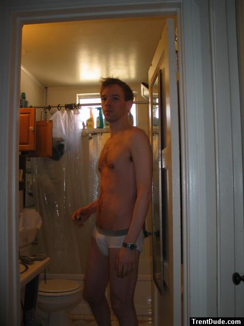 Chest hair, jockey underwear