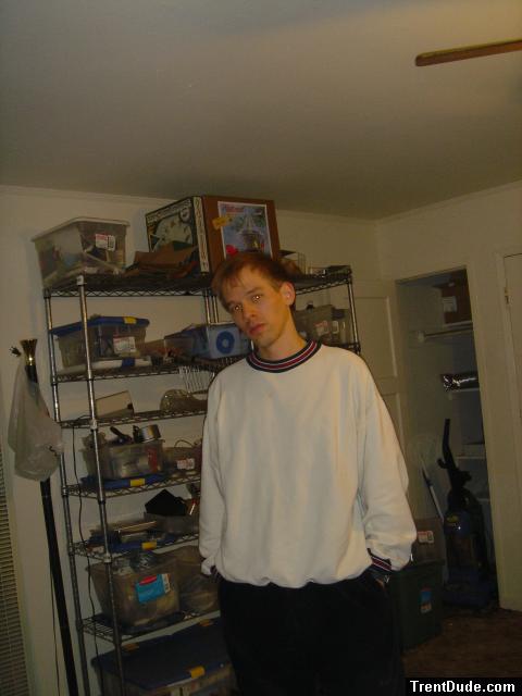 White sweat shirt
