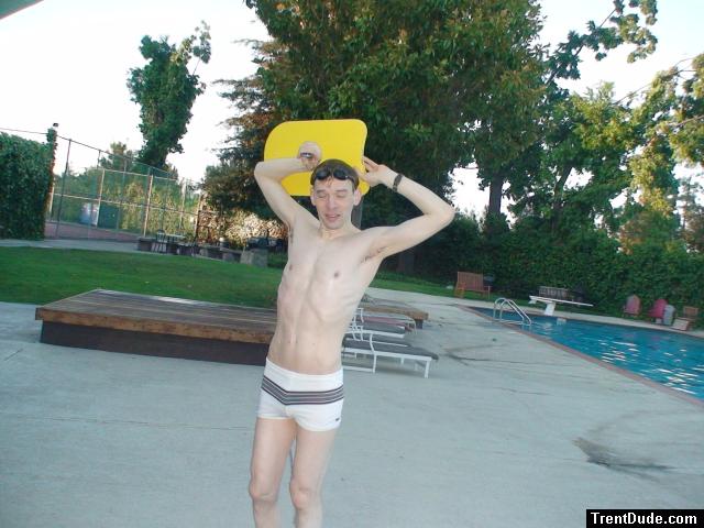 armpits,and a kickboard