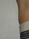 white square leg speedo close up