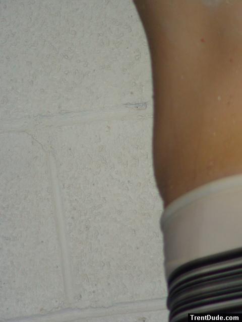 white square leg speedo close up