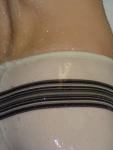 white square leg speedo close up