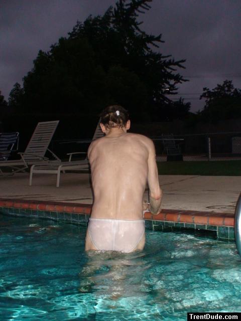 White speedo (rear)