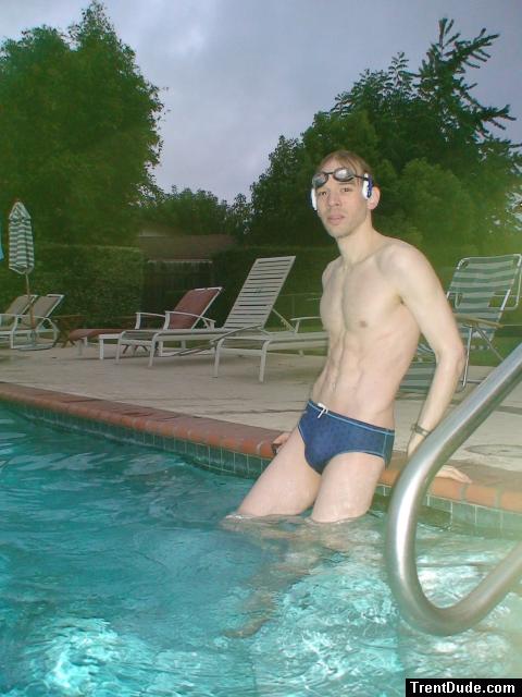 Swimmer in Speedo Fastskin Royal Blue brief from speedousa.com (pouch)