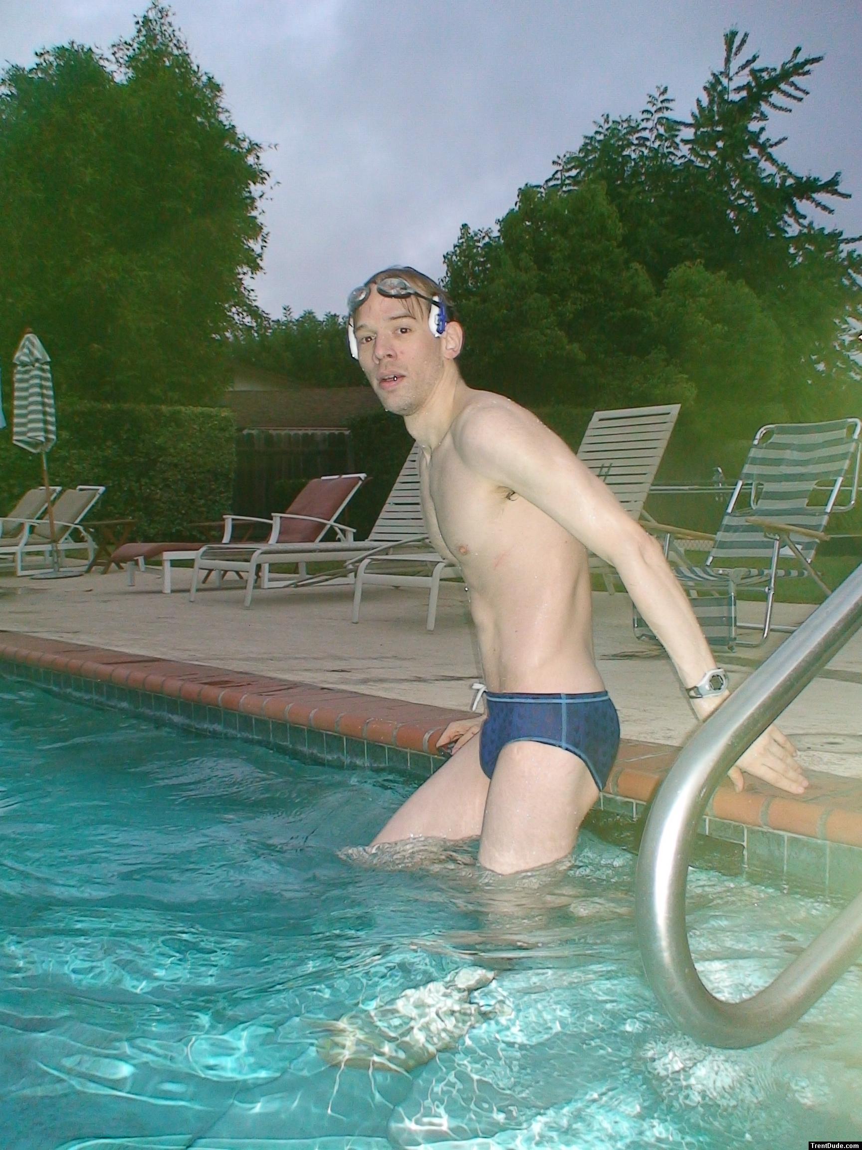 Swimmer in Speedo Fastskin Royal Blue brief from speedousa.com