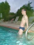 Swimmer in Speedo Fastskin Royal Blue brief from speedousa.com