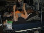 Tops of feet