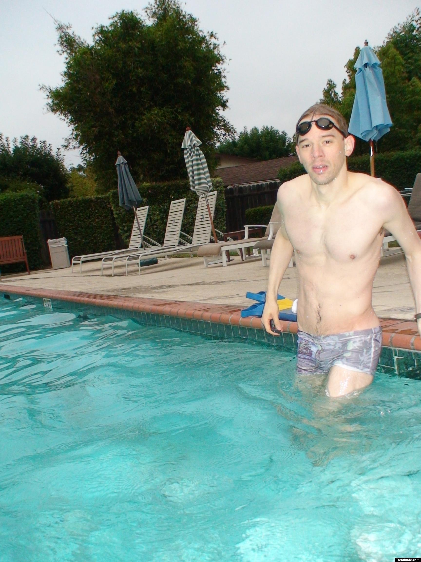after a long swim