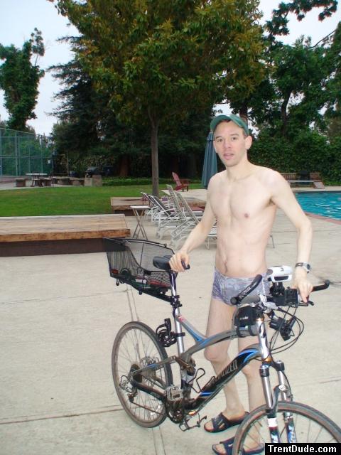 Pirates swimsuit by designer Ami Sanzuri, and Specialized bike