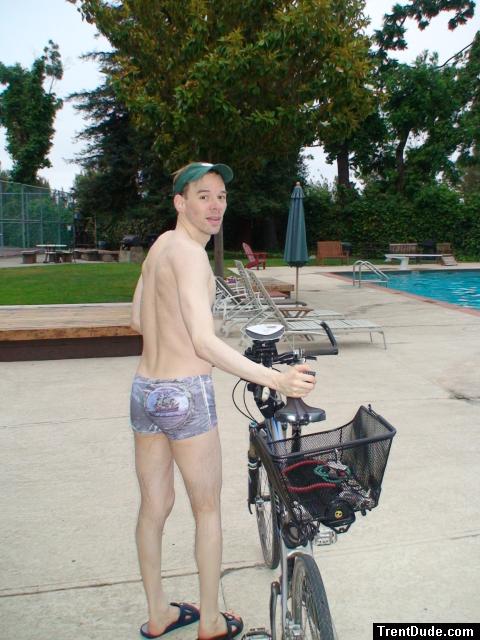 Pirates swimsuit by designer Ami Sanzuri, and Specialized bike