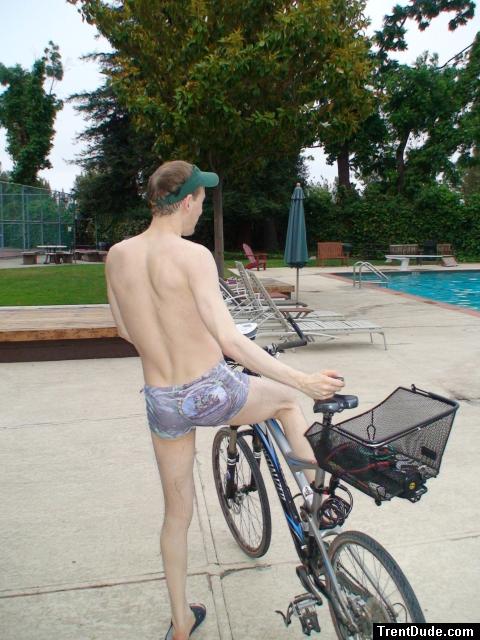 Pirates swimsuit by designer Ami Sanzuri, and Specialized bike