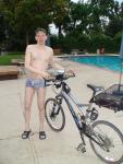 Pirates swimsuit by designer Ami Sanzuri, and Specialized bike