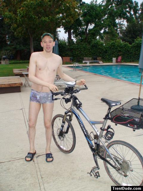 Pirates swimsuit by designer Ami Sanzuri, and Specialized bike