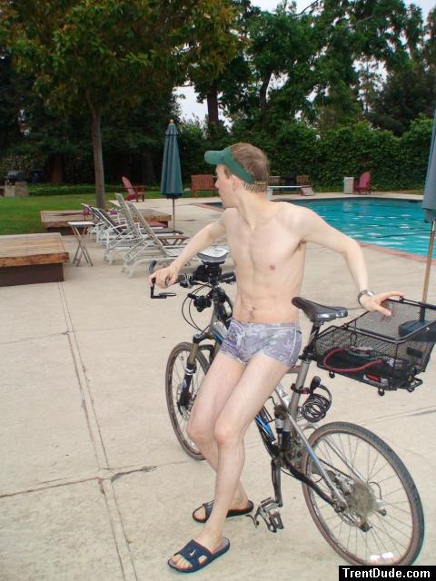 Pirates swimsuit by designer Ami Sanzuri, and Specialized bike