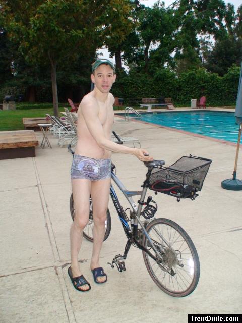 Pirates swimsuit by designer Ami Sanzuri, and Specialized bike